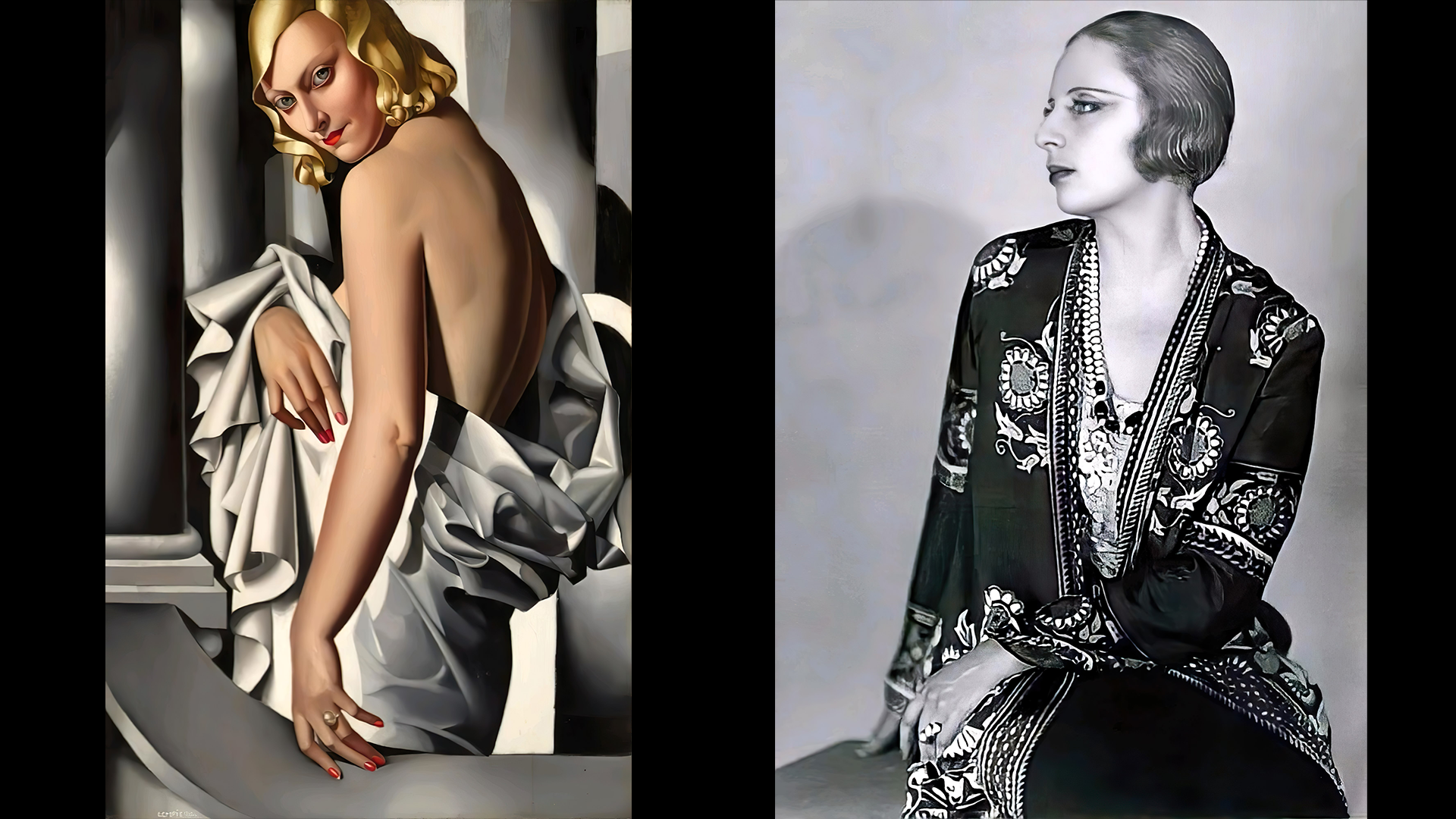 他の人発送×Tamara de Lempicka【眠る人】 Tamara de Lempicka, Art Deco paintings, modern painter.